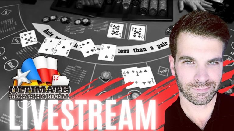 LIVESTREAM! Ultimate Texas Hold Em!