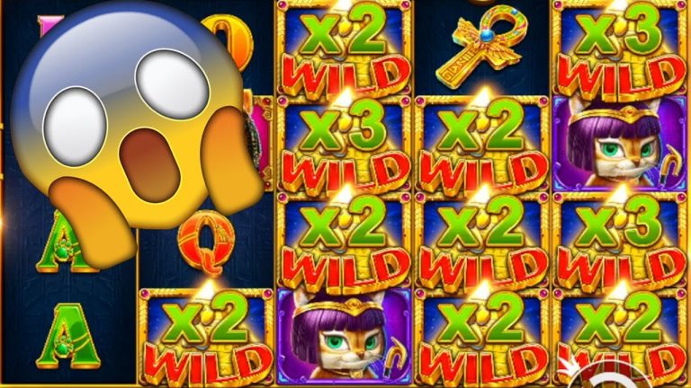 LOOK HOW MANY WILDS WE GOT CLEOCATRA -It’s BIG WIN! #shorts