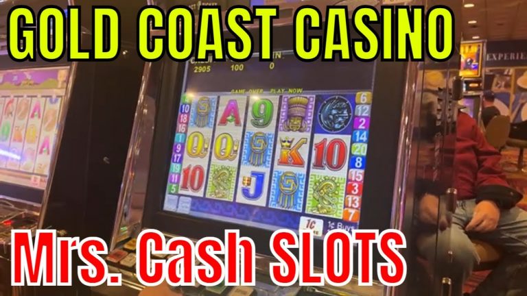 Las Vegas LIVE Cash or Crash – LIVE MRS CASH SLOTS Casino Gaming GOLD COAST CASINO Sun & Moon