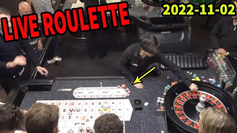 Live Casino Roulette Table Night Wednesday New Session Exclusive 2022-11-02