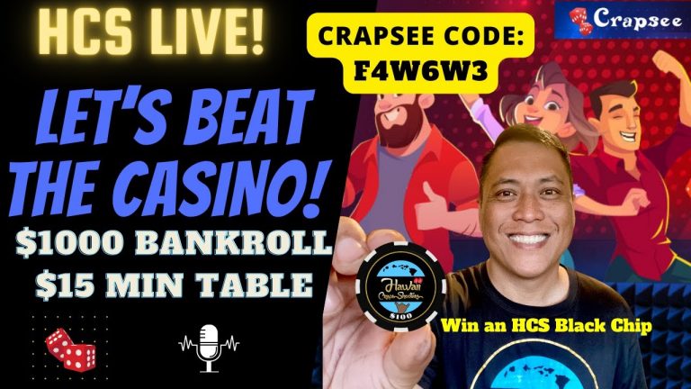 Live Craps Play! Happy Thanksgiving Crapsee Code: F4W6W3