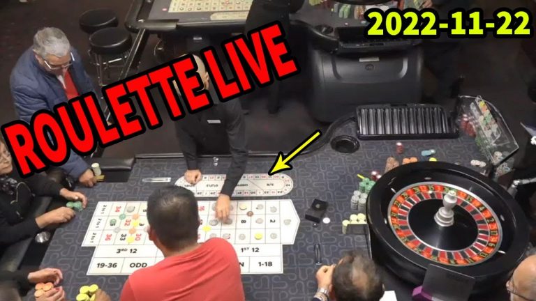 Live Roulette is a Great Session From Casino Lots of Betting Evening Tuesday 2022-11-22