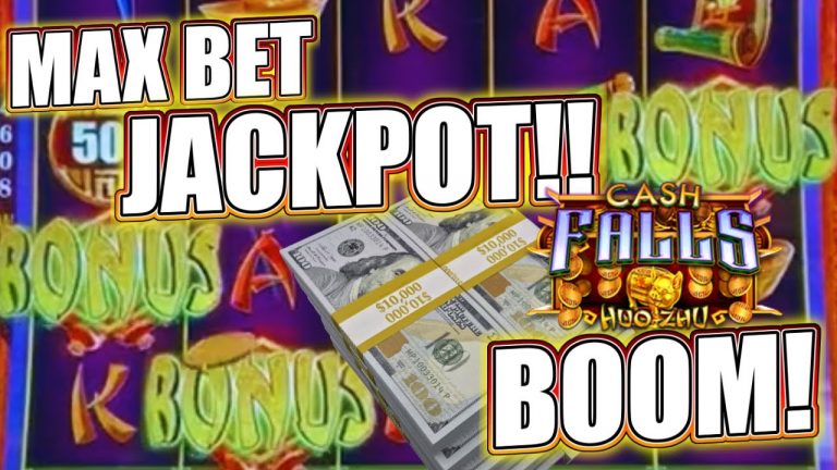 Live Slot Bonuses! Max Bet Cash Falls Jackpots and More!