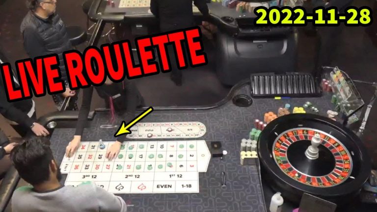 Live Table Roulette From Casino Real Session Evening Exclusive 2022-11-28