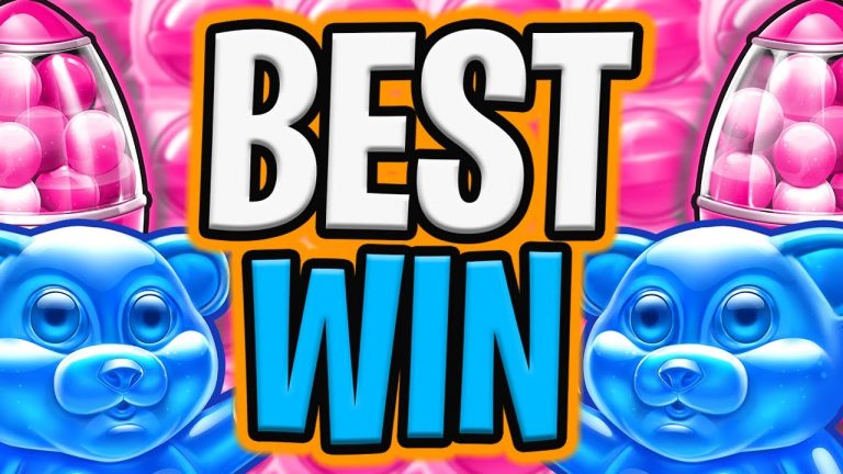 MY BIGGEST SUGAR RUSH SLOT WIN EVER U HAVE TO SEE THIS BONUS *** NEW RECORD ***