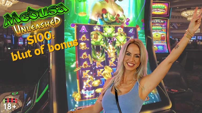 Medusa slot ParkMGM huge bonusgame WIN