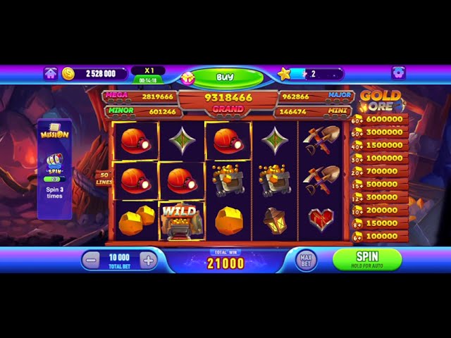 Miner Blow Slots Gameplay HD 1080p 60fps