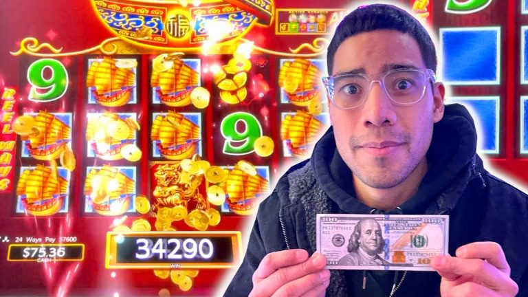 My BIGGEST SLOTS WIN At Caesars Palace In Las Vegas!! (So far)