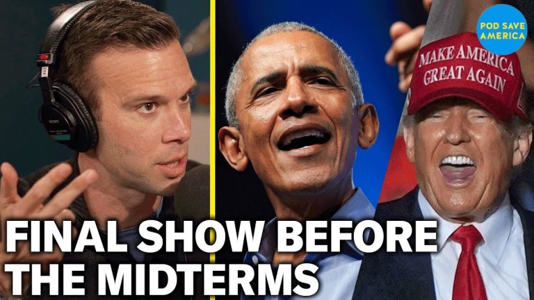 Obama and Trump Hold Dueling Rallies To Close The Midterms + Final Predictions