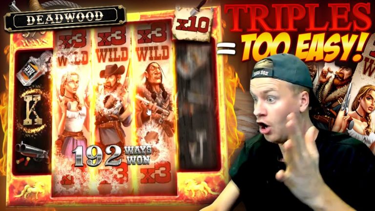 PROFESSIONAL SLOT PLAYER? Philip lands TRIPLE WILDS!