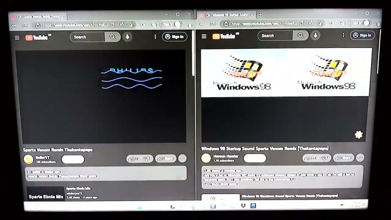 Philips Media Logo & Microsoft Windows 98 TheKantapapa Sparta Venom Remix Comparison