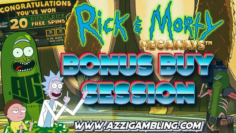 RICK AND MORTY BONUS BUY SESSION!