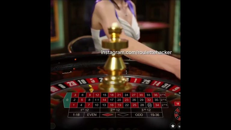 ROULETTE | 99.9% WIN RATE ON LIVE CASINO! (BIG WIN!)