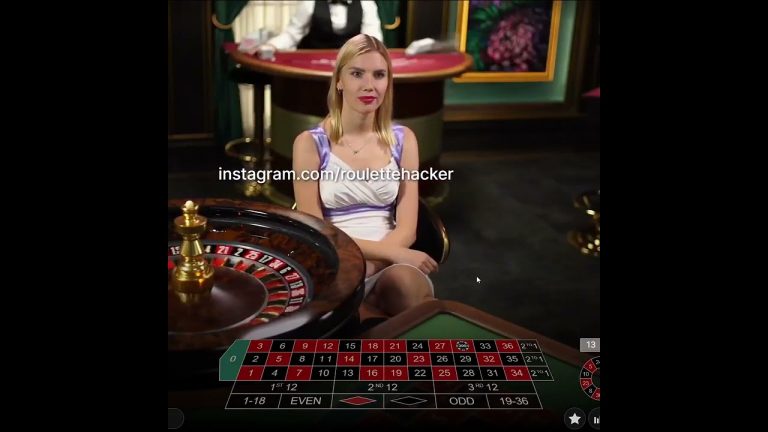 ROULETTE | 99.9% WIN RATE ON LIVE CASINO! (BIG WIN!)