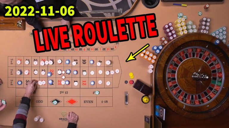 Roulette Live From Casino Morning Sunday New Session Lots of Betting Exclusive 2022-11-06