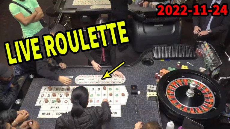 Roulette Table Live In Casino Big Bet at The Table Session Evening Hot Exclusive 2022-11-24