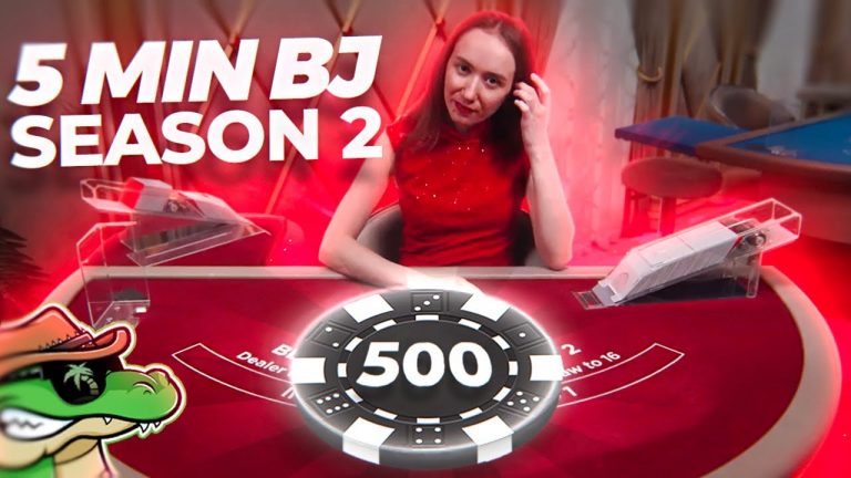 S2E1 – The Return of 5-Min Blackjack!