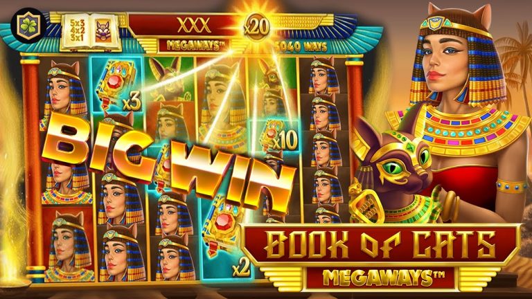 SLOT BIG WIN BOOK OF CATS MEGAWAYS BF GAMES – NEW ONLINE SLOT – ALL FEATURES