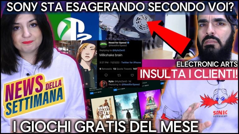 SONY SPUTA IN FACCIA A TUTTI E FA INCA**ARE MICROSOFT | EA INSULTA TUTTI | ECCO IL GOTY! #NEWS