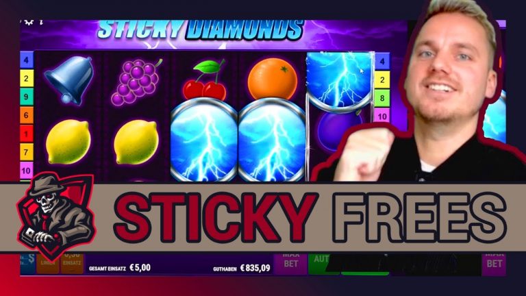 STICKY DIAMONDS | Freegames & High Stakes | Casino Highlights