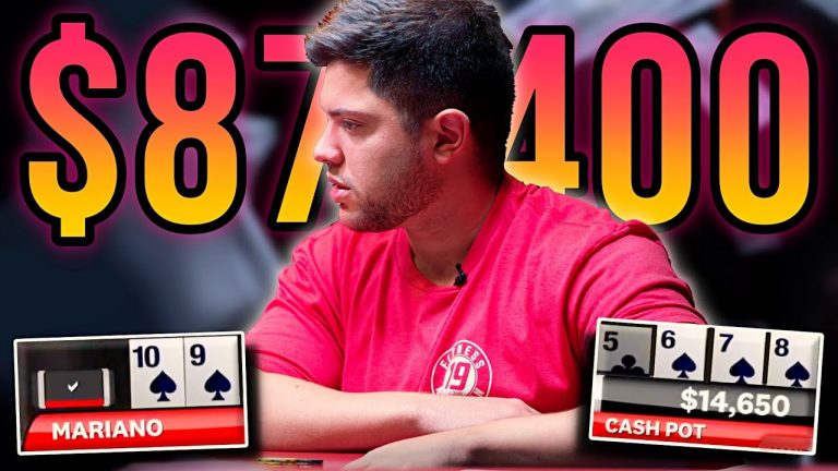 STRAIGHT FLUSH with $80K at risk!!! | Poker Vlog #140