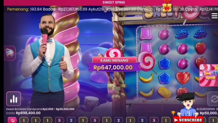 SWEET BONANZA CANDYLAND | BONUS SWEET SPIN DAN CANDYDROP | LIVE CASINO PRAGMATIC