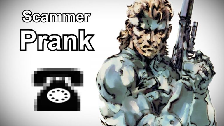 Solid Snake Calls Tech Support Scammers – Metal Gear Prank Call