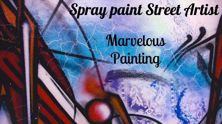 Spray paint Street Artist || Amazing art || Spray paint