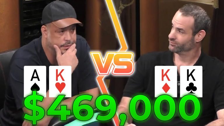 Super High Stakes Cash Game- Over $460,000 Pot