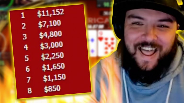 THE MOST INSANE FREEROLL EVER! $11K FOR 1ST! | DramaticDegen Poker Stream Highlights