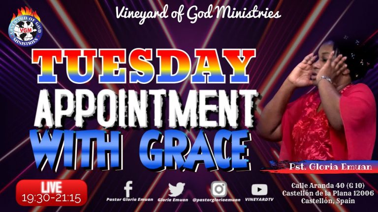 TUESDAY APPOINTMENT WITH GRACE # Life Is Spiritual # 08/11/2022