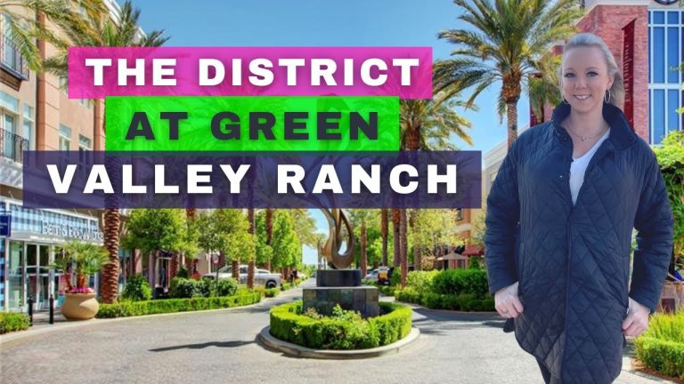 The District at Green Valley Ranch Tour – The Best Shopping and Dining in Henderson Nevada!