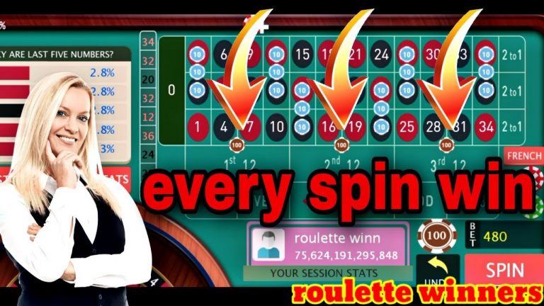 The best roulette strategy ever || Every spin win || roulette strategy best win || roulette strategy