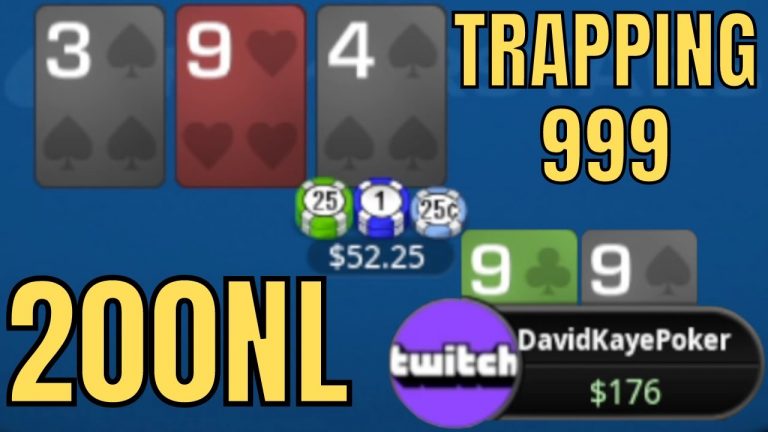 Trapping 9’s | Poker Vlog #546