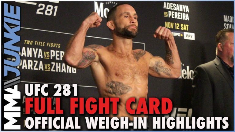 UFC 281 Weigh-In Highlights: Two Fighters Miss; Frankie Edgar Set For Retirement Bout