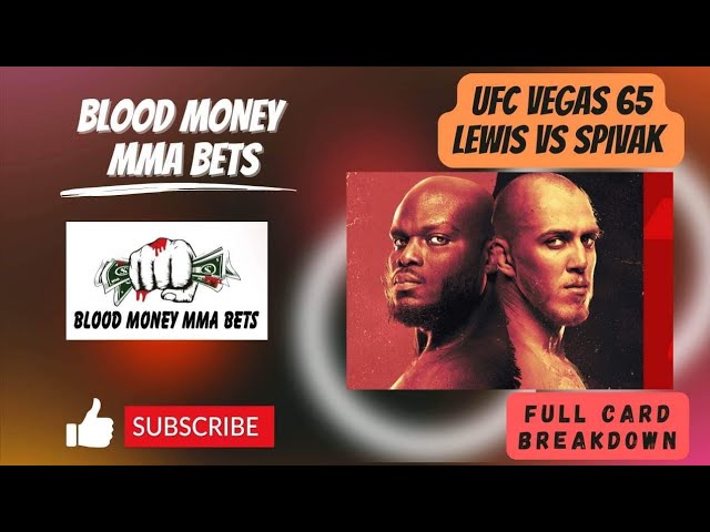 UFC Vegas 65 Derrick Lewis Vs Sergey Spivak Full Card Breakdown and Predictions #ufcvegas65 #ufc