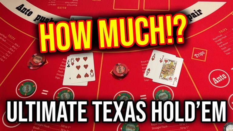 ULTIMATE TEXAS HOLDEM LIVE!!! Nov 6th 2022