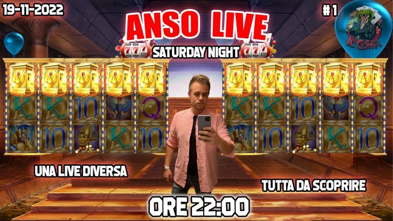 Una Live Per Due – Anso Saturday Night | Cobra Slot & Casino Online