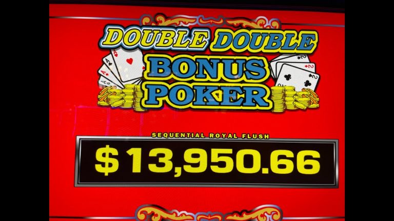 Video Poker: Double Double Bonus Poker Sequential Royal Session