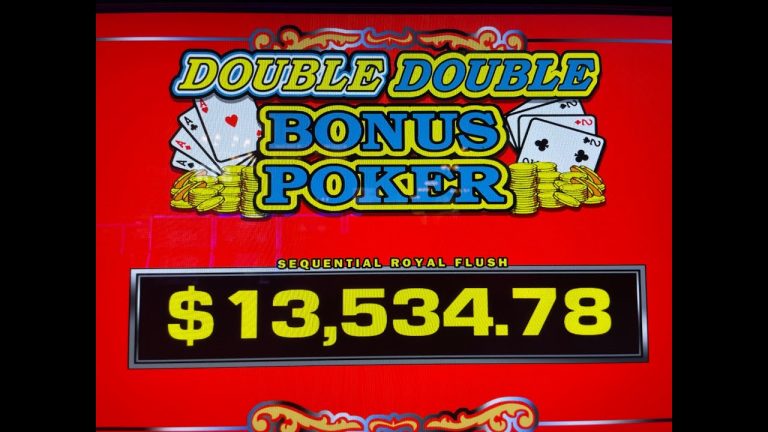 Video Poker: Double Double Bonus Poker Sequential Royal Session