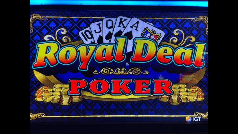 Video Poker: Jacks or Better Royal Deal Poker Session – 50 Cent Machine