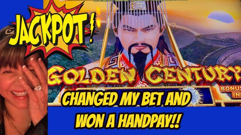 WOW! CHANGED MY BET & WON A JACKPOT!