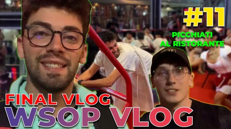 WSOP LAS VEGAS VLOG #11 – FINAL VLOG – CONSIDERAZIONI FINALI E SPESE