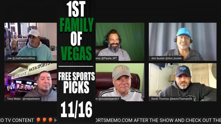 Wednesday’s Sports Picks and Predictions | Daily Betting Preview | First Family of Vegas 11/16