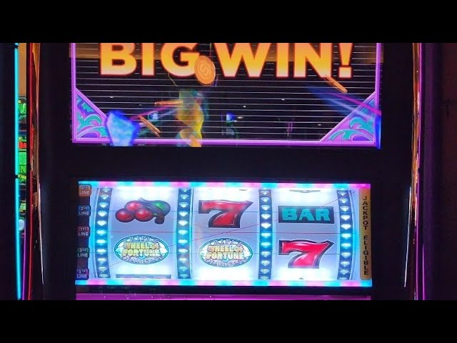 Wheel of Fortune HANDPAY on Free Play!