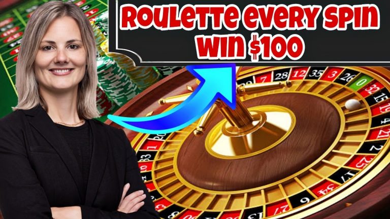 roulette every spin win $100 || 101% winning roulette strategy || roulette big win