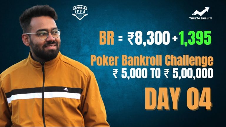 1 Tournament Ship & 4 Cashes | Poker Tournament BR Challenge (5K to 5L) | Day 4