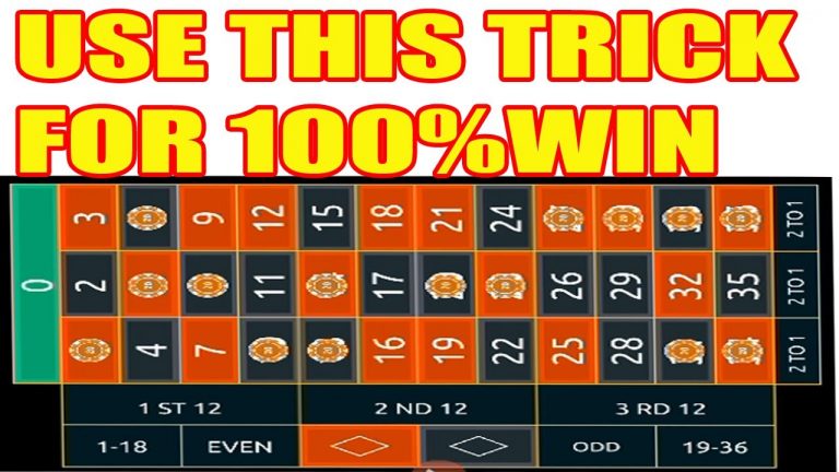 100% winning strategy | Roulette Win | #roulettewin