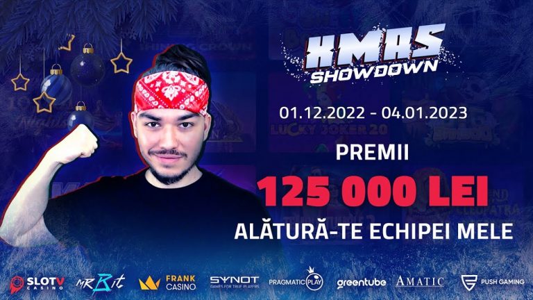 125 000 LEI X RACE SHOWDOWN CONCURS!+18#aparate #pacanele #slots