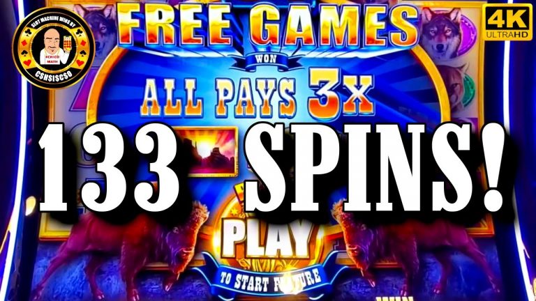 133 FREE SPINS on Buffalo Diamond Slot Machine